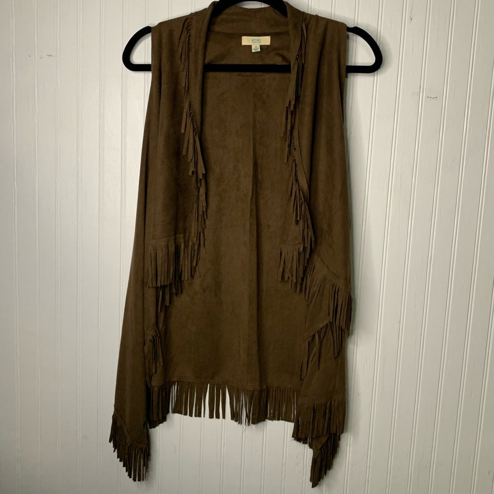 Kori Fringe Shrug